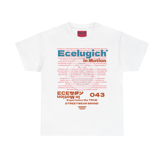 ECELUGICH® IN MOTION Unisex Heavy Cotton Tee