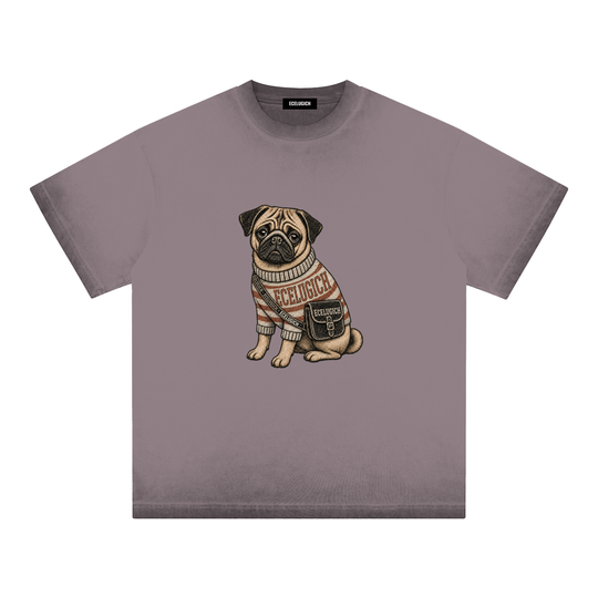 Reverse Dyed Loose Cotton T-Shirt