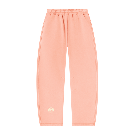 Unisex Vintage Wash Barrel Leg Fleece Sweatpants