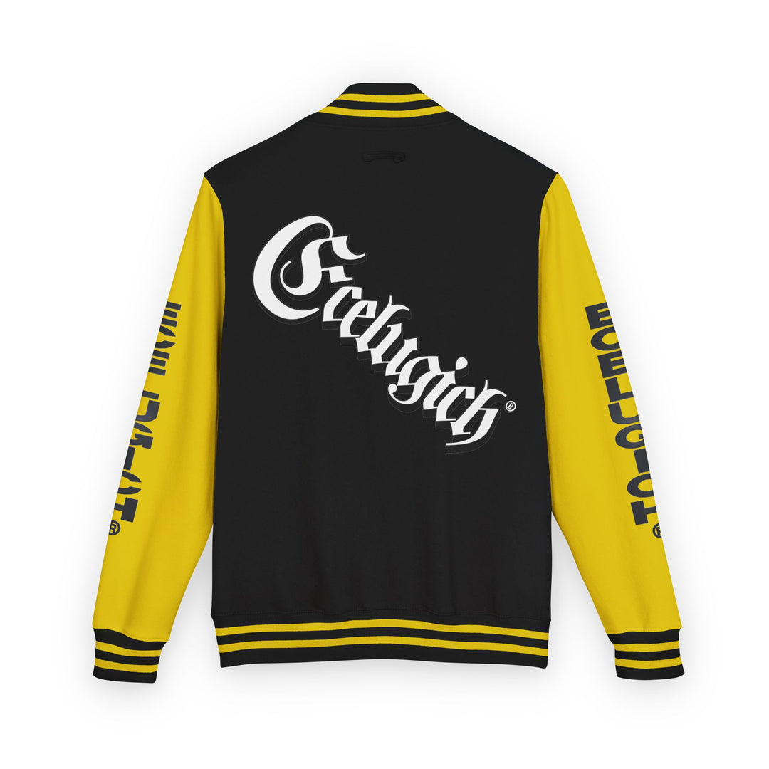 ECELUGICH® Walbaum Fraktur Unisex Heavyweight Letterman Jacket - Vintage Inspired Sportswear