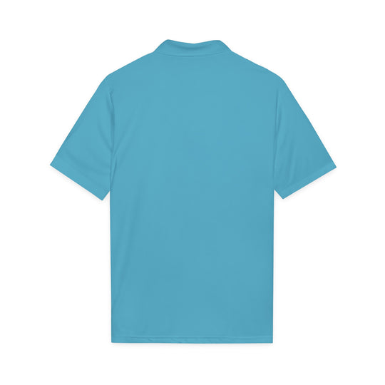ECELUGICH® Embroidered Performance Polo — Sporty Breathable Golf &amp; Work Shirt