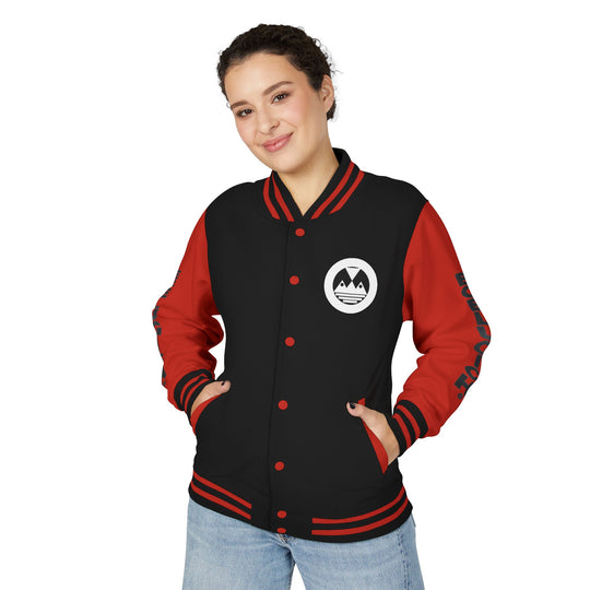 ECELUGICH® Walbaum Fraktur Unisex Heavyweight Letterman Jacket - Vintage Inspired Sportswear