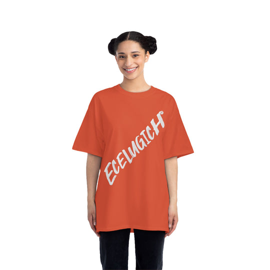 ECELUGICH® BRAND TEE SNOW PRINT