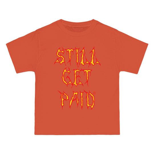 STILLGETPAID® APPAREL FIRE UNISEX OVERSIZE TEE SHIRT