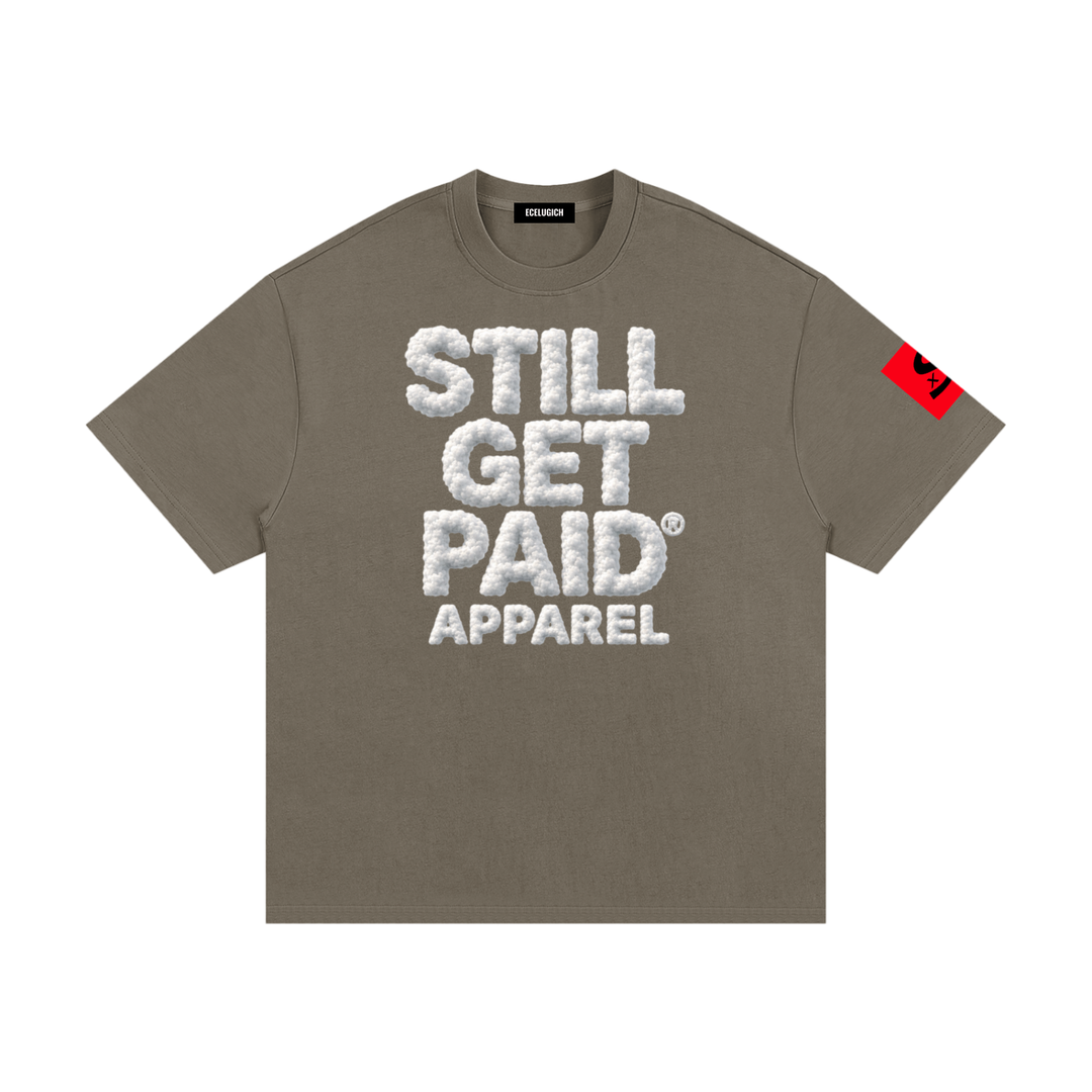 Cloud Stacked Heavyweight Cotton Tee