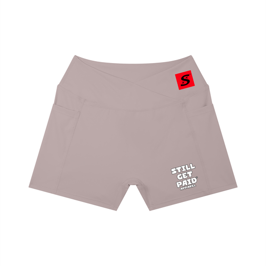 Women’s High Rise Pocket Yoga Shorts