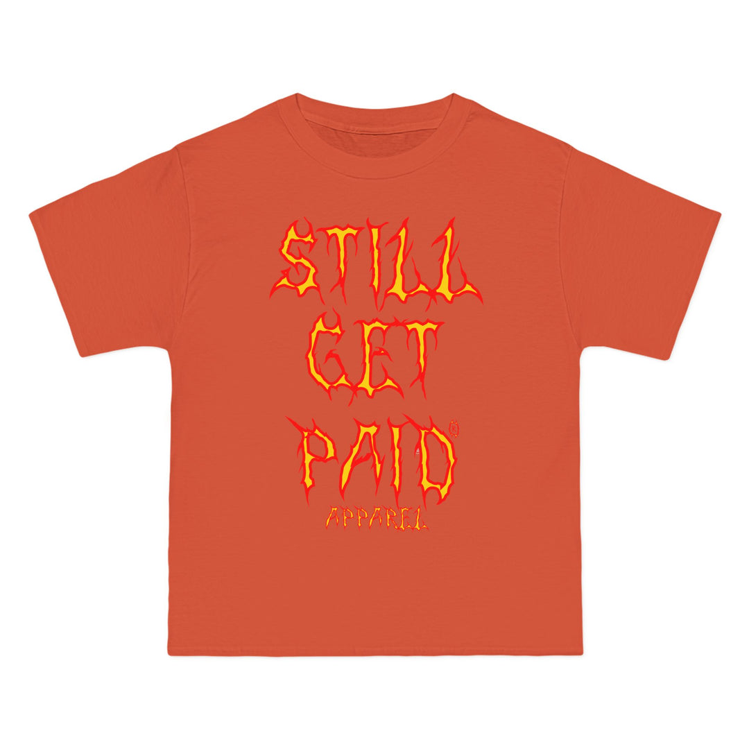 STILLGETPAID® APPAREL FIRE UNISEX OVERSIZE TEE SHIRT