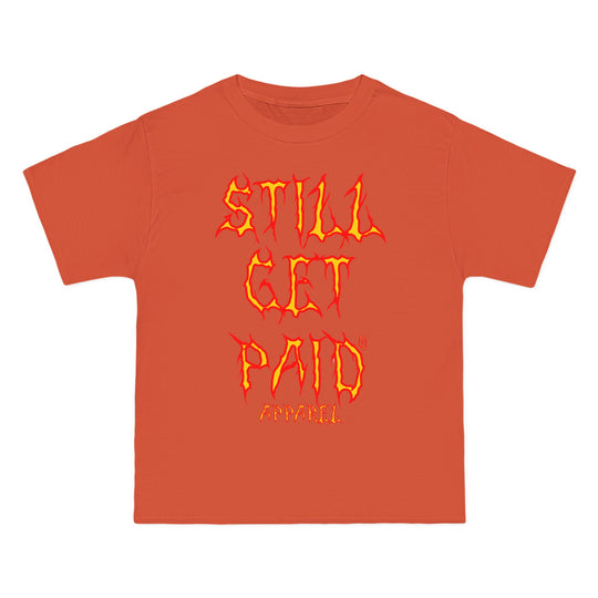 STILLGETPAID® APPAREL FIRE UNISEX OVERSIZE TEE SHIRT