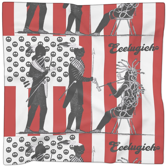 ECELUGICH® Poly Scarf PEACE FLAG