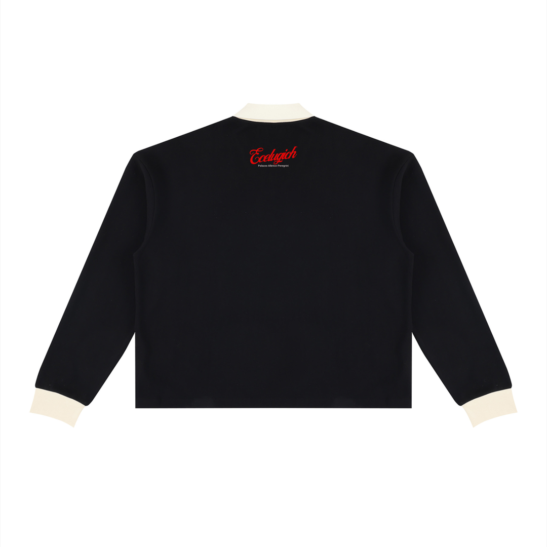 Unisex Color Block Long Sleeve Palazzo Albricci Perebrini Sweatshirt