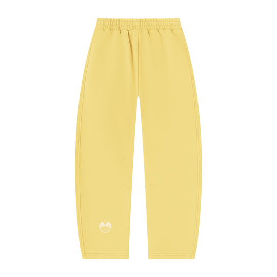 Unisex Vintage Wash Barrel Leg Fleece Sweatpants