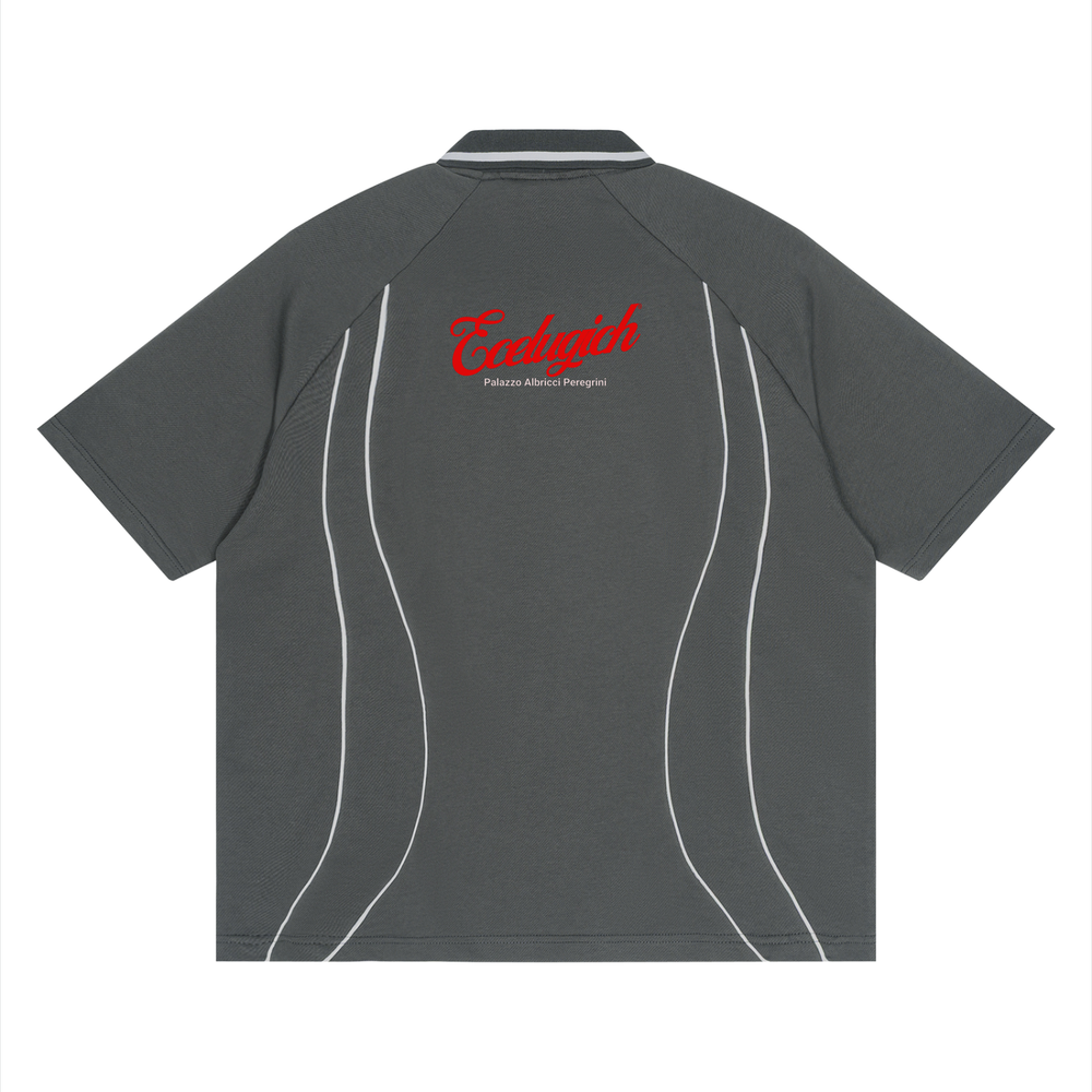 Palazzo Albricci Peregrini Raglan Piped Polo