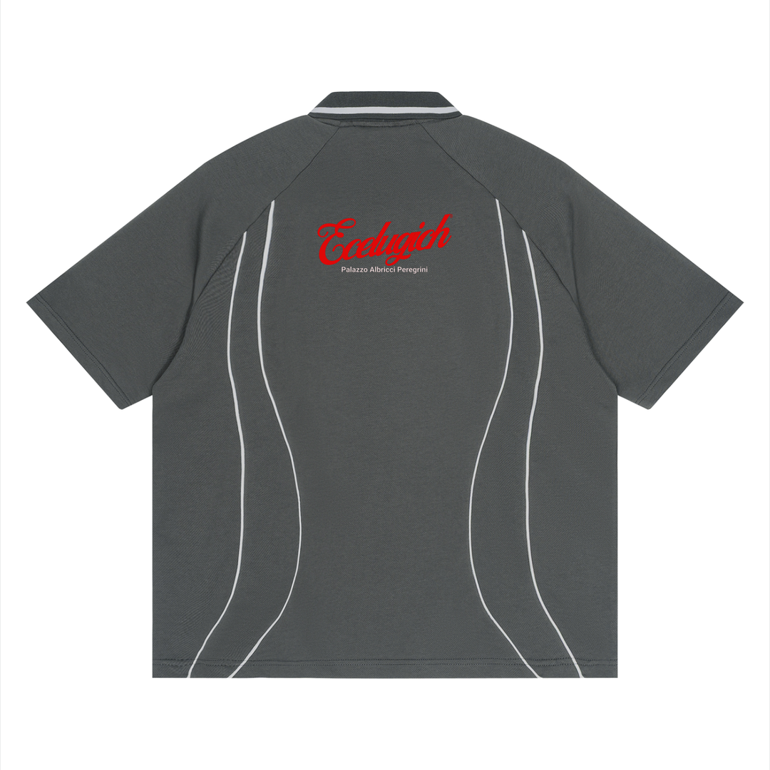 Palazzo Albricci Peregrini Raglan Piped Polo