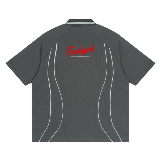 Palazzo Albricci Peregrini Raglan Piped Polo