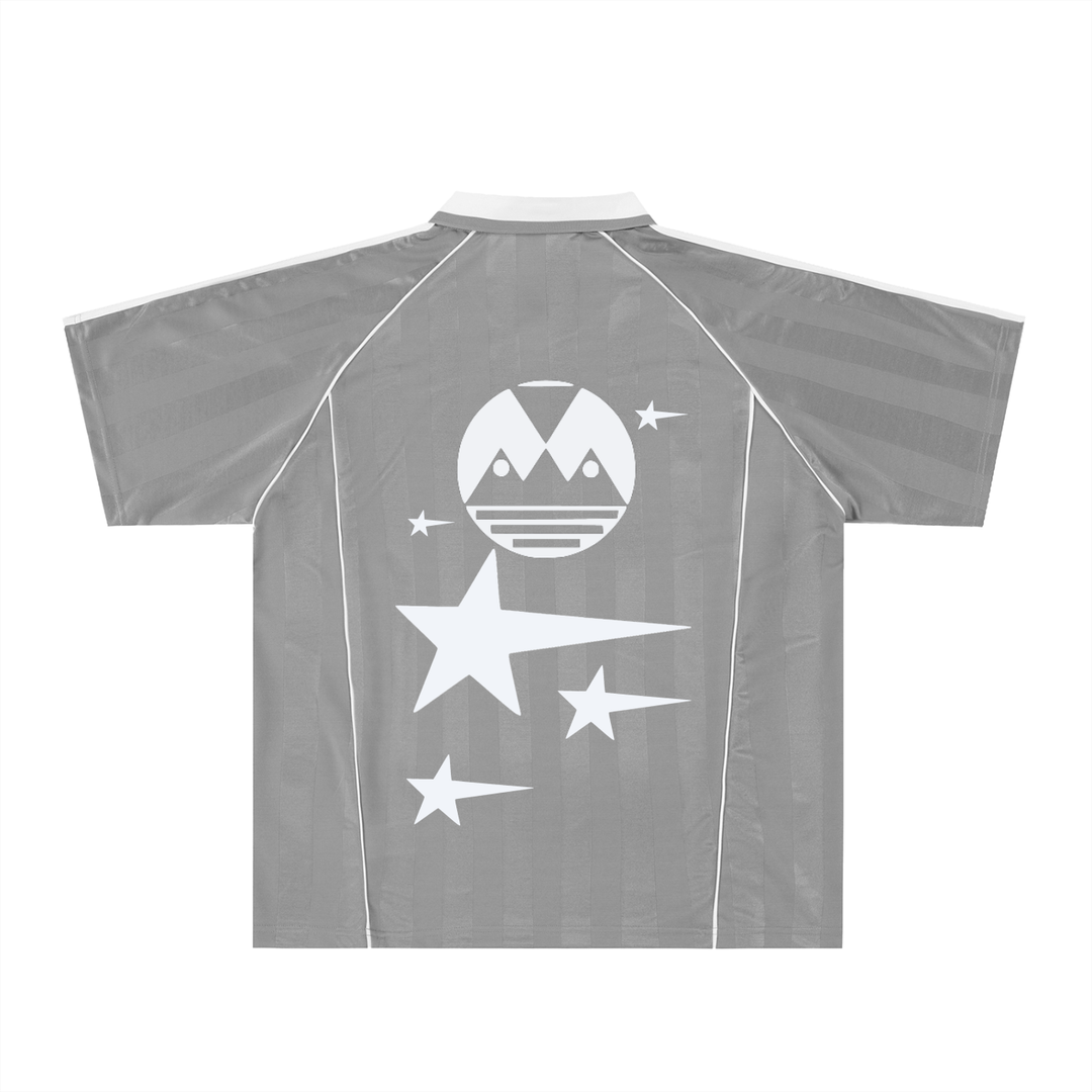 Shadow Stripe Collared Soccer Jersey