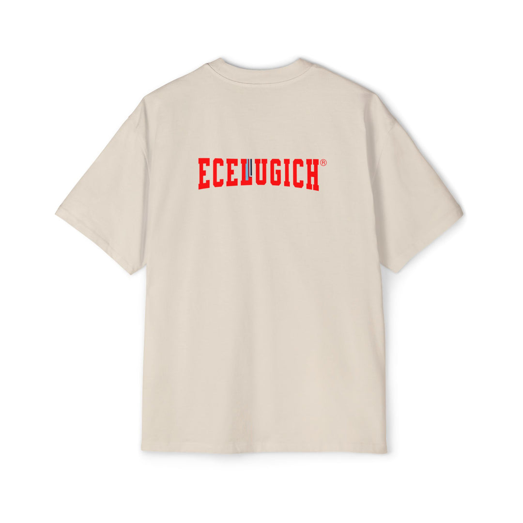 ECELUGICH® Men's Heavy Oversized Tee