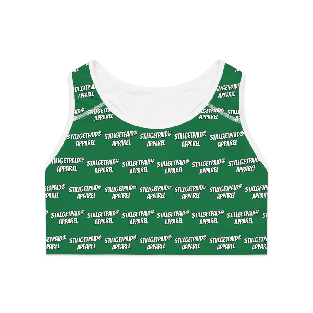 STILL GET PAID® APPAREL Stylish Sports Bra for Active Athleisure