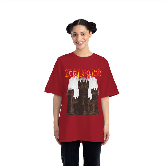 ECELUGICH® CASTLE UNISEX OVERSIZE TEE SHIRT