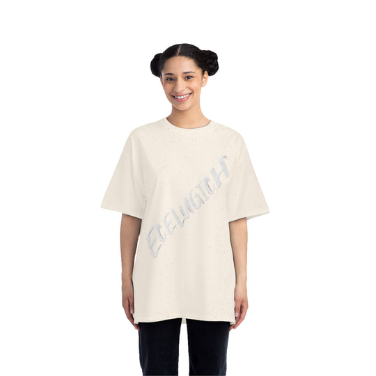ECELUGICH® BRAND TEE SNOW PRINT