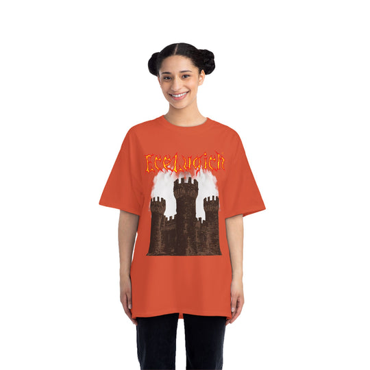 ECELUGICH® CASTLE UNISEX OVERSIZE TEE SHIRT