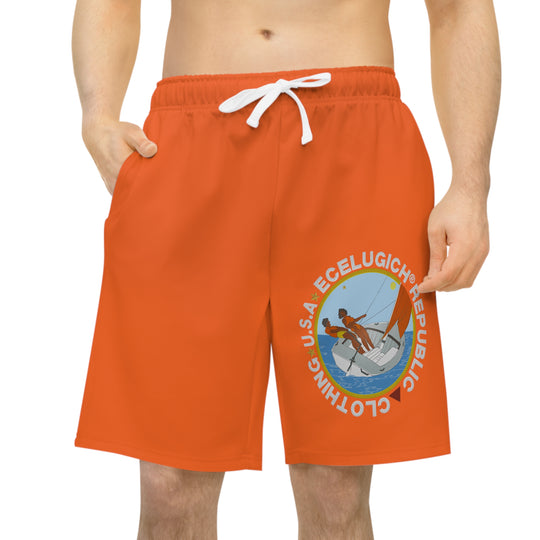 ECELUGICH  Athletic Long Shorts