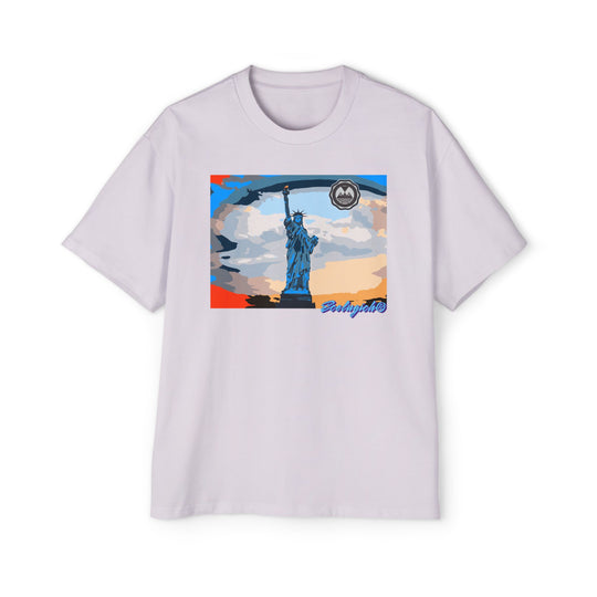 ECELUGICH® Men's Heavy Oversized Tee