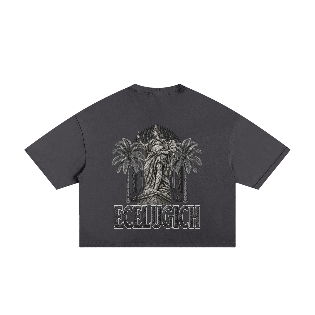 Classic Frayed Boxy Tee