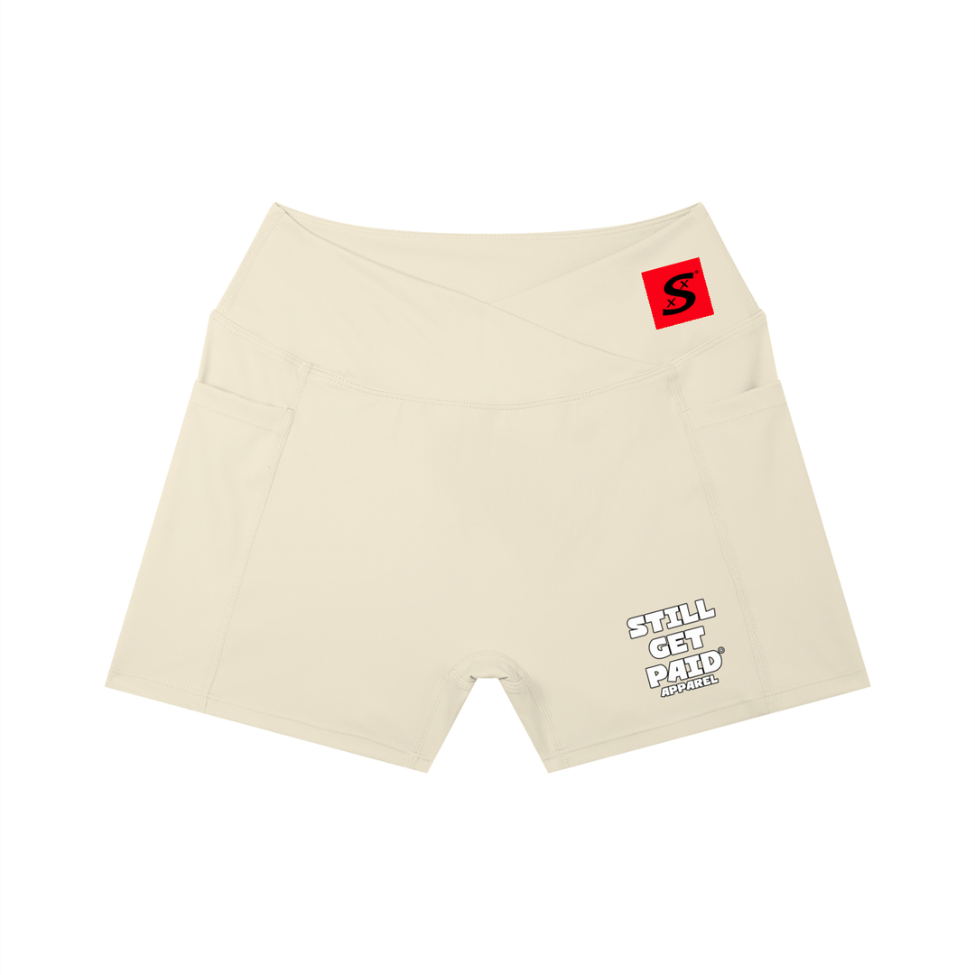 Women’s High Rise Pocket Yoga Shorts