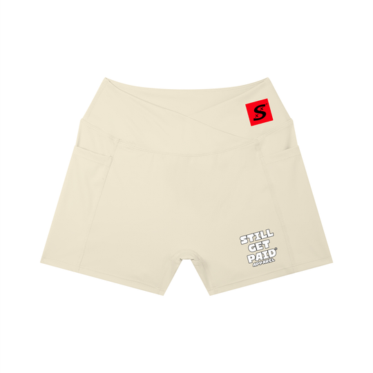 Women’s High Rise Pocket Yoga Shorts
