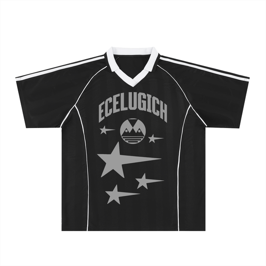 Shadow Stripe Collared Soccer Jersey