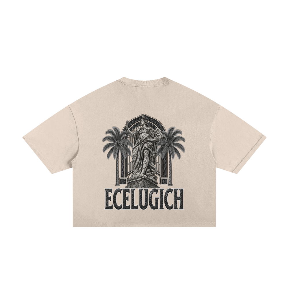 Classic Frayed Boxy Tee