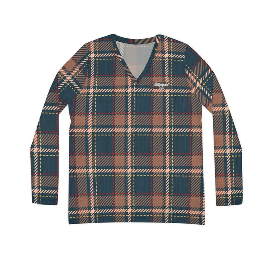 STILLGETPAID APPAREL Women's Long Sleeve V-neck Shirt