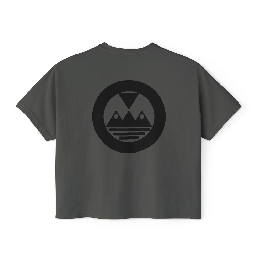 ECELUGICH® TEAM GOD!!! Women's Boxy Tee