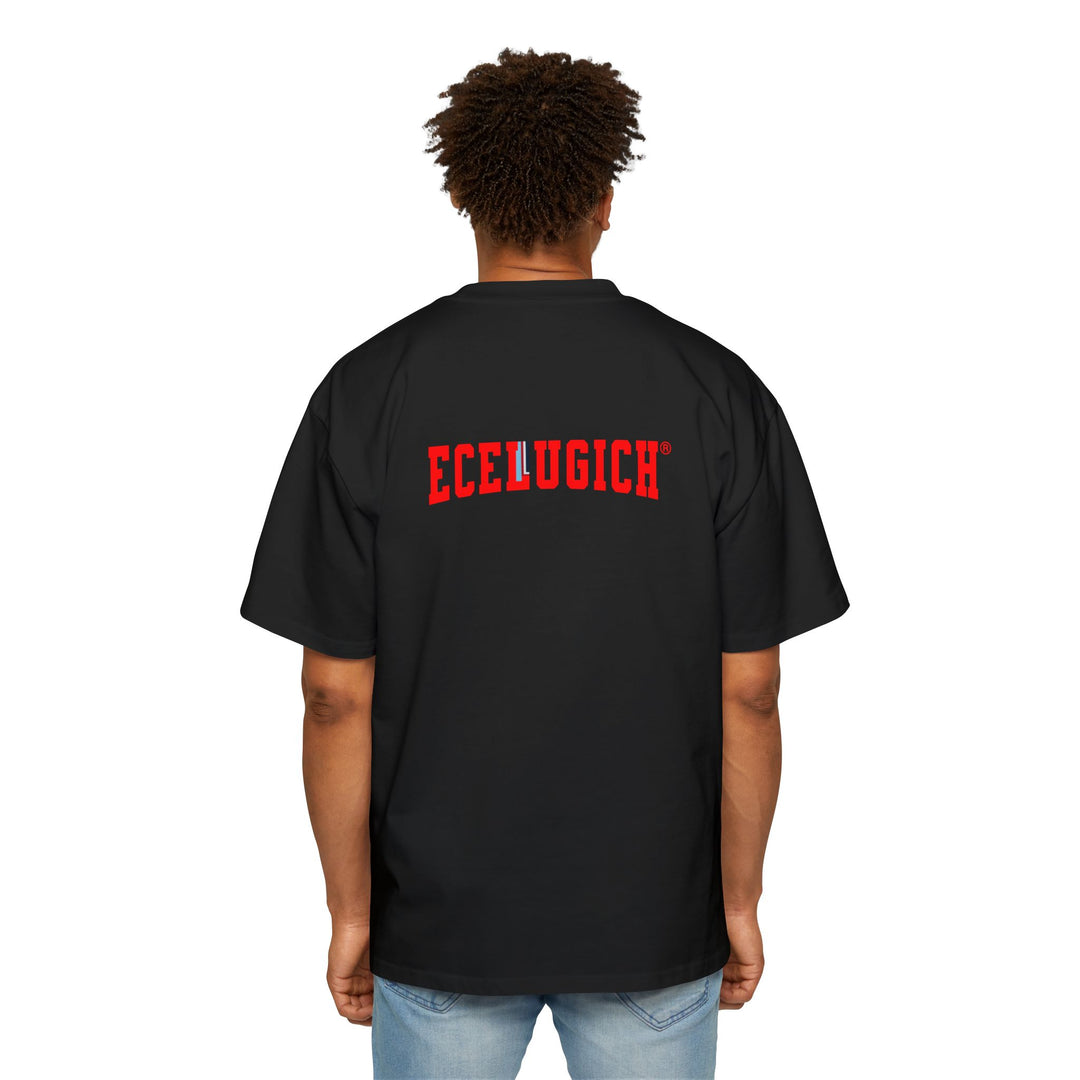ECELUGICH® Men's Heavy Oversized Tee