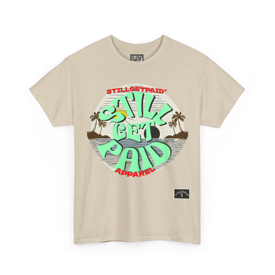 STILLGETPAID® APPAREL Vacation Unisex Heavy Cotton Tee