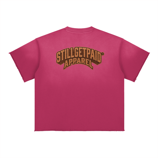 Sun Fade Raw Edge Penny T-Shirt