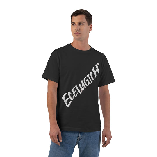 ECELUGICH® BRAND TEE SNOW PRINT