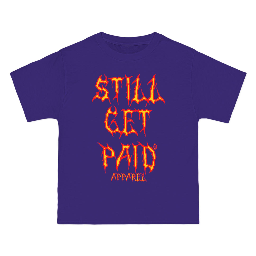 STILLGETPAID® APPAREL FIRE UNISEX OVERSIZE TEE SHIRT