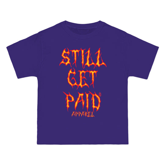 STILLGETPAID® APPAREL FIRE UNISEX OVERSIZE TEE SHIRT