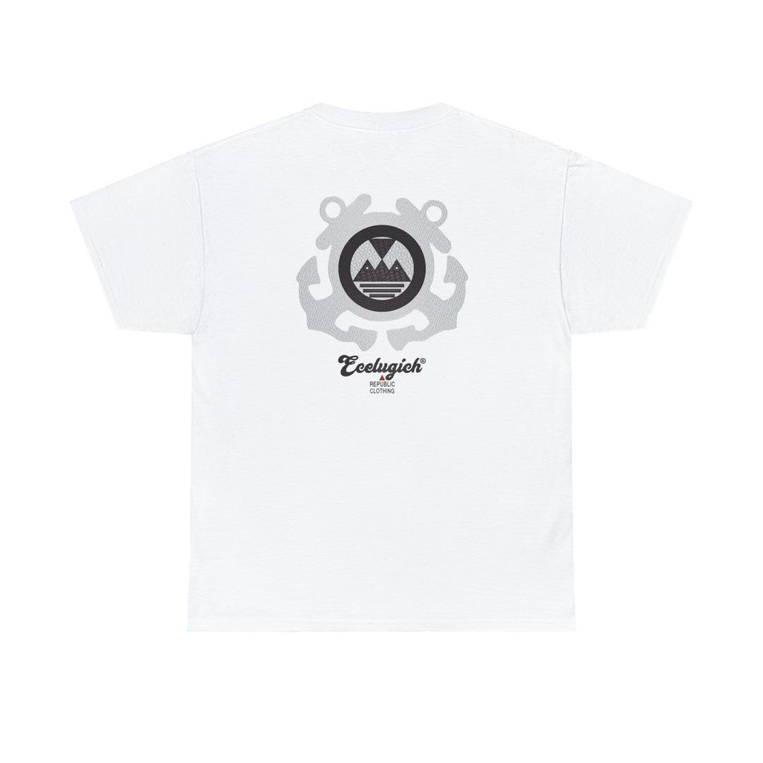 ECELUGICH Unisex Heavy Cotton. Tee.