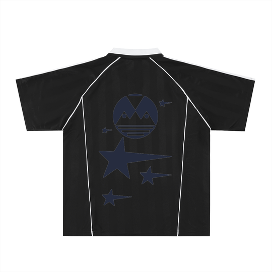 Shadow Stripe Collared Soccer Jersey