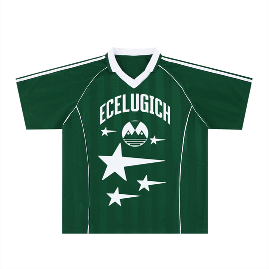 Shadow Stripe Collared Soccer Jersey