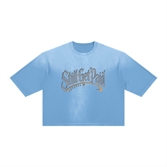 Unisex Vintage Wash Sunfade Boxy T-Shirt