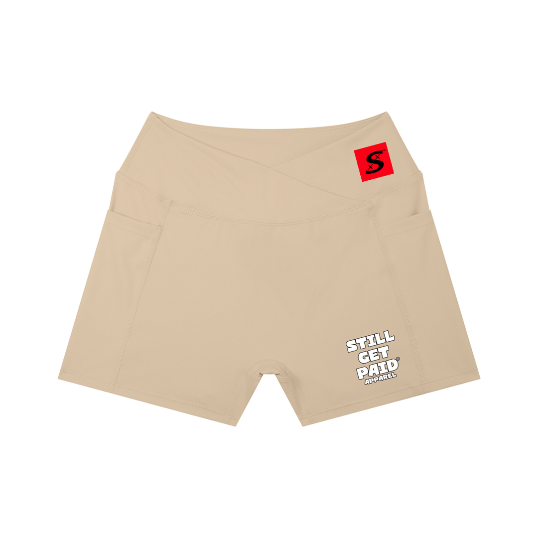 Women’s High Rise Pocket Yoga Shorts