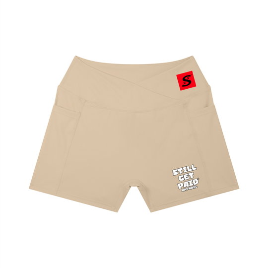 Women’s High Rise Pocket Yoga Shorts