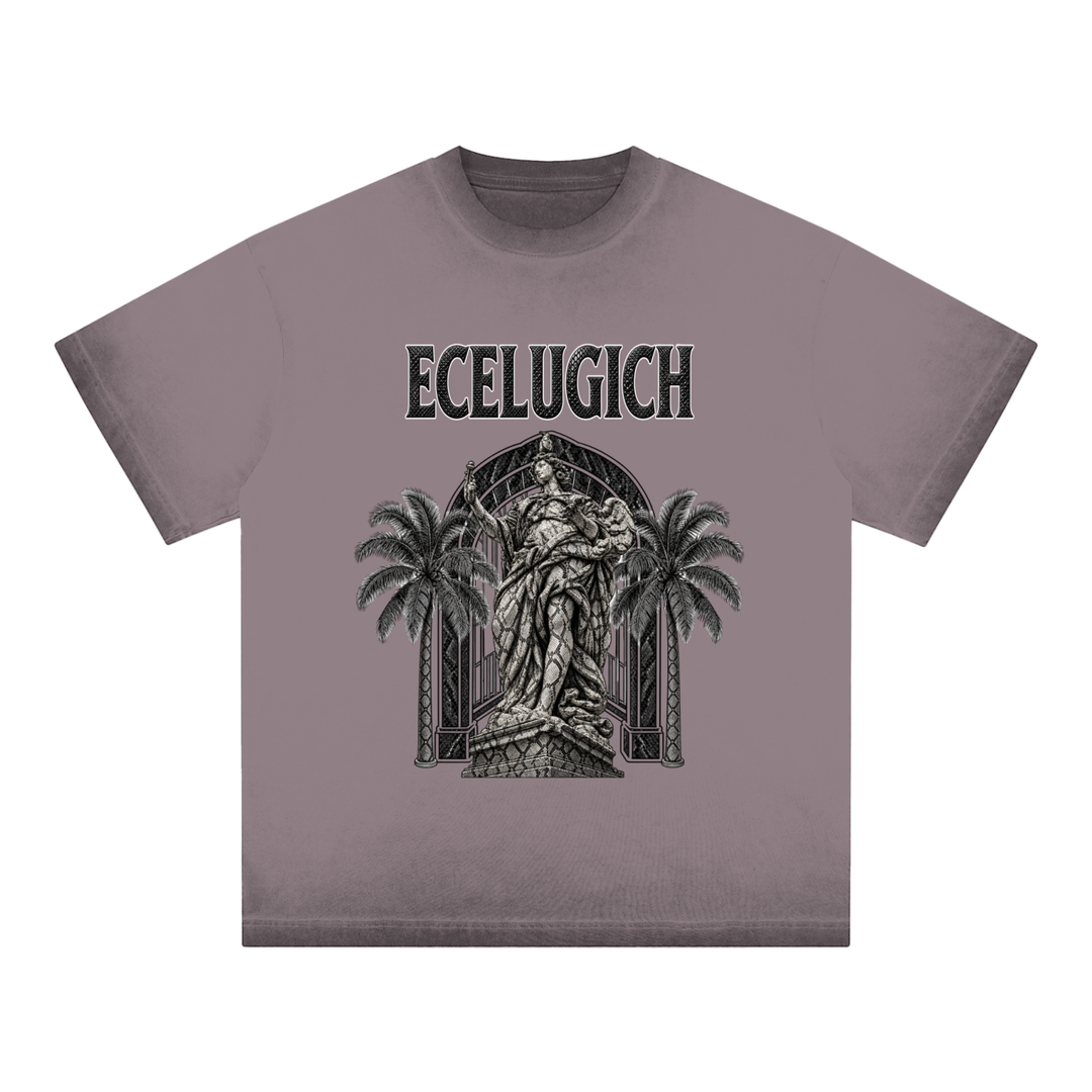 Reverse Dyed Loose Cotton T-Shirt