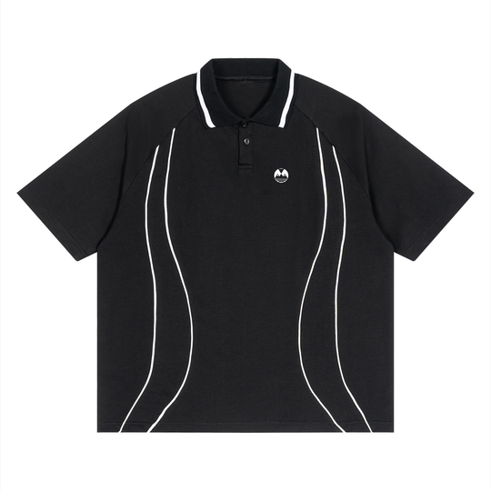 Palazzo Albricci Peregrini Raglan Piped Polo