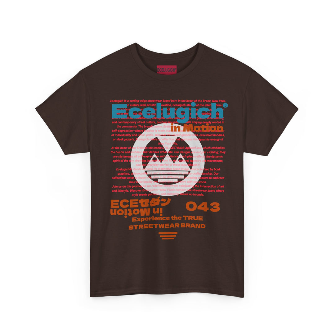 ECELUGICH® IN MOTION Unisex Heavy Cotton Tee