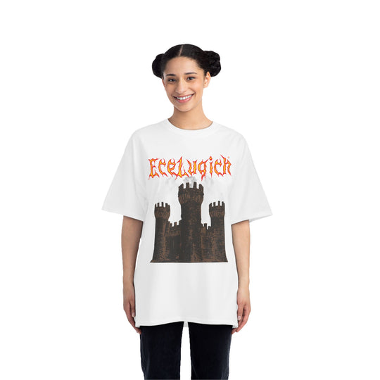 ECELUGICH® CASTLE UNISEX OVERSIZE TEE SHIRT