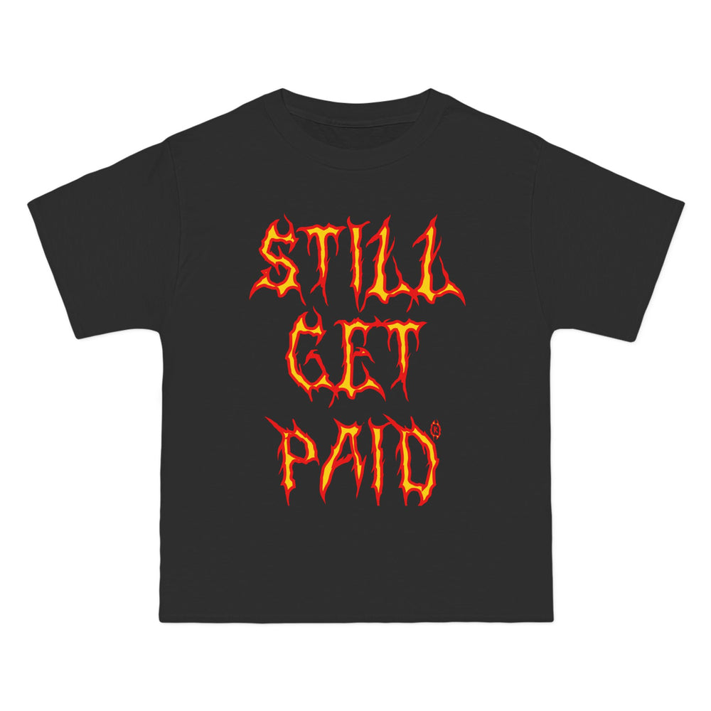 STILLGETPAID® APPAREL FIRE UNISEX OVERSIZE TEE SHIRT